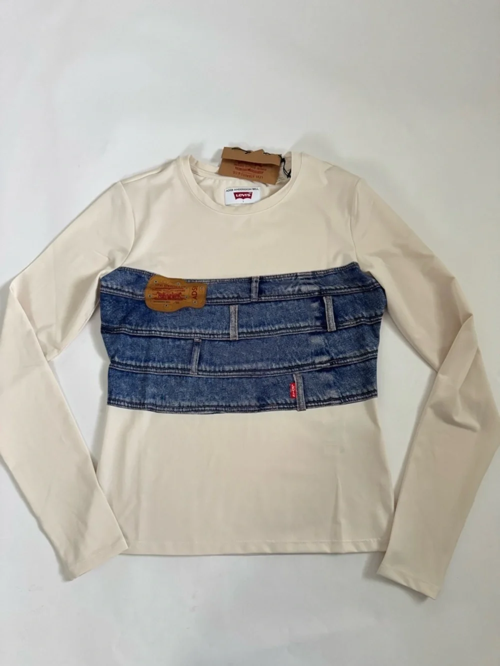New Levis X ADSB Andersson Bell Second Skin Top Long Sleeve Shirt - Picture 3 of 9